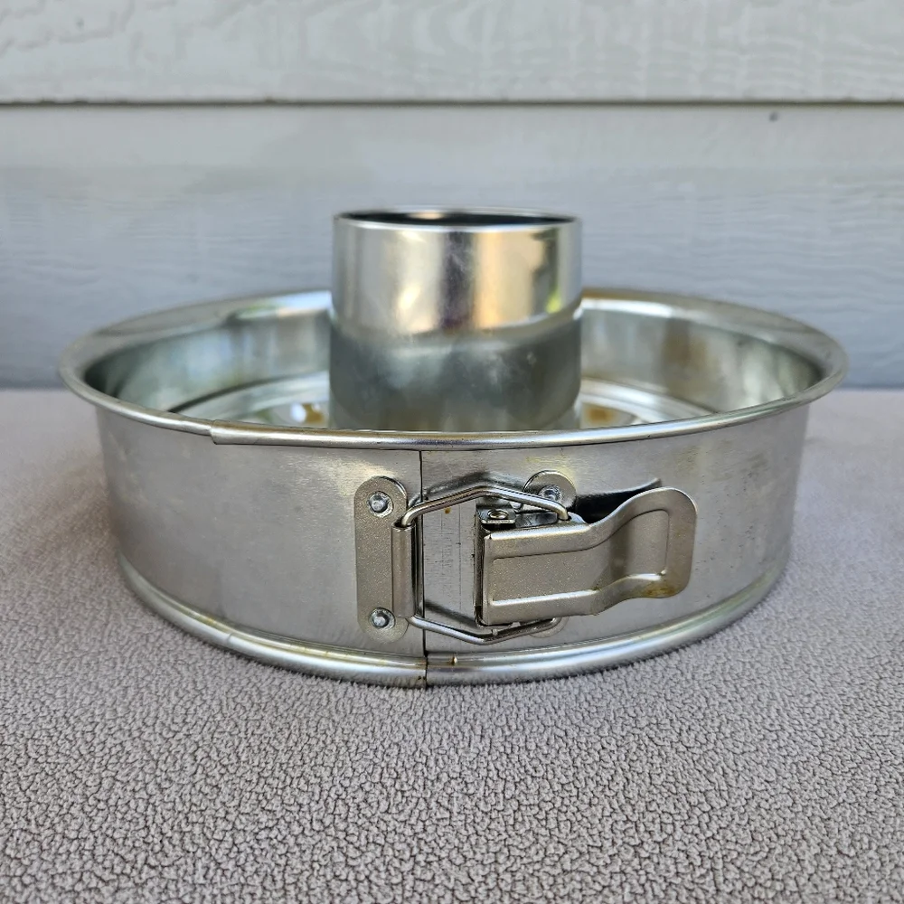 Vintage 1994 Pampered Chef Heart Shaped Springform Pan Set Instructions Box